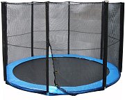 Trampolinschutznetz 429 cm - 4 W-Beine