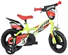 Kinderfahrrad Dino gelb 12" 2024