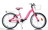 Dino Fahrräder Mädchen Fahrrad 204R rosa 20