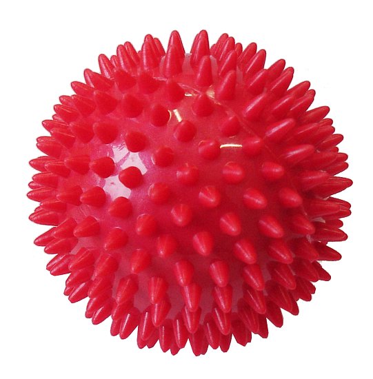 Massageball Durchmesser 7,5 cm rot