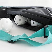 Unihockeyschlägertasche Eurostick senior 114 cm schwarz