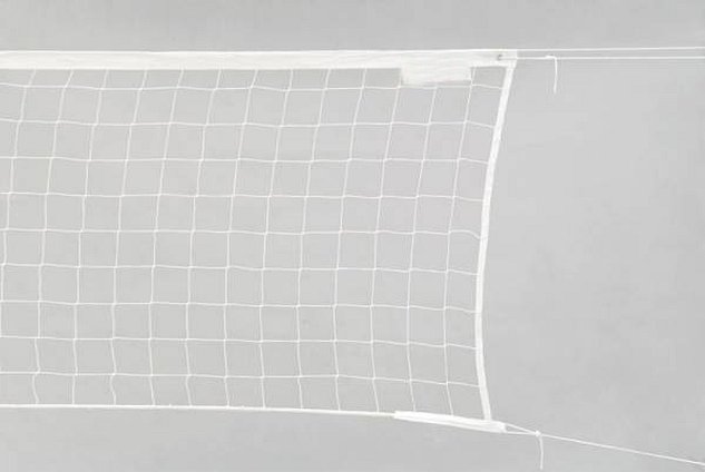 Volleyballnetz ohne Verstärkung 10 x 1 m weiß