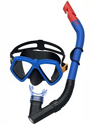 Tauchset junior DOMINATOR (Schwimmbrille + Schnorchel) blau