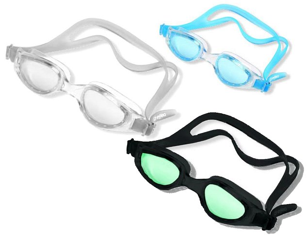 Effea Rennschwimmbrille mit großen Gläsern