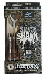 Dartpfeile HARROWS SOFT SILVER SHARK 18g