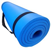 Gymnastikmatte NBR 183x60x1,2 cm, BLAU