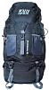 Mountains 50 L Wanderrucksack Schwarz