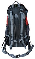 Rucksack Mountains 50 L zum Wandern rot