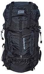 Rucksack Mountains 60 L für anspruchsvollere Bergwanderungen schwarz