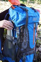 Rucksack Mountains 60 L für anspruchsvollere Wanderungen blau