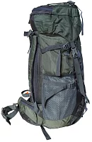 Rucksack Mountains 60 L für anspruchsvolles Wandern grün