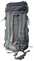 Rucksack Mountains 60 L für anspruchsvolles Wandern grün