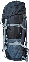 Rucksack Mountains 75 L für anspruchsvolle Bergwanderungen schwarz