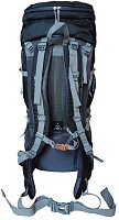 Rucksack Mountains 75 L für anspruchsvolle Bergwanderungen schwarz