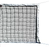 Volleyballnetz mit Stahlseil 10 x 1 m schwarz