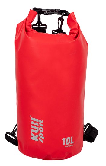 Wasserdichte Bootstasche 10 L rot