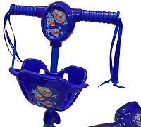 Kinder-Roller - leuchtend - 3 Räder BLAU