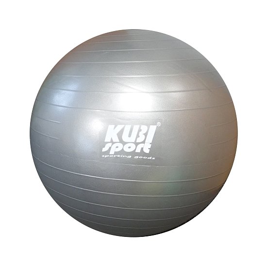 Gymnastikball 650 mm, Belastbarkeit 150 kg, silber