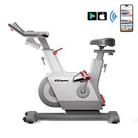 Magnetische Fahrradtrainer BC91K kabellose, energieautarke mit bluetooth weiß