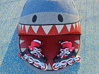 Kinder Inline-Skates CS310K rot Größe 35-38