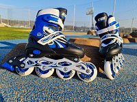 Kinder Inline-Skates CS310K blau Größe 31-34