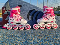 Kinder Inline-Skates CS310K rosa Größe 31-34