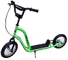 Scooter mit aufblasbaren Rädern 12" Mistral grün