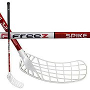 Unihockeyschläger Freez SPIKE 32 WEISS-ROT 95 cm rechts