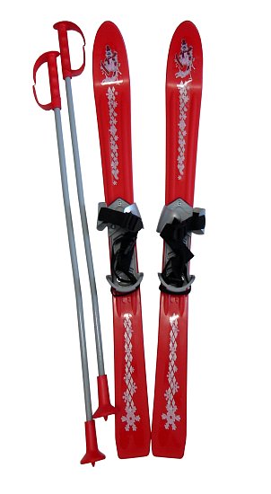 Kinderskier 90cm rot