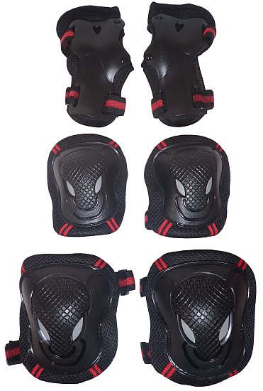 Set von Protektoren für Rollschuhe CS204K