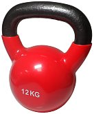 Kettlebell 12 kg Gusseisen mit Vinylhülle