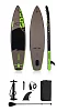 Paddleboard 335x81x15 cm mit Zubehör grau und schwarz